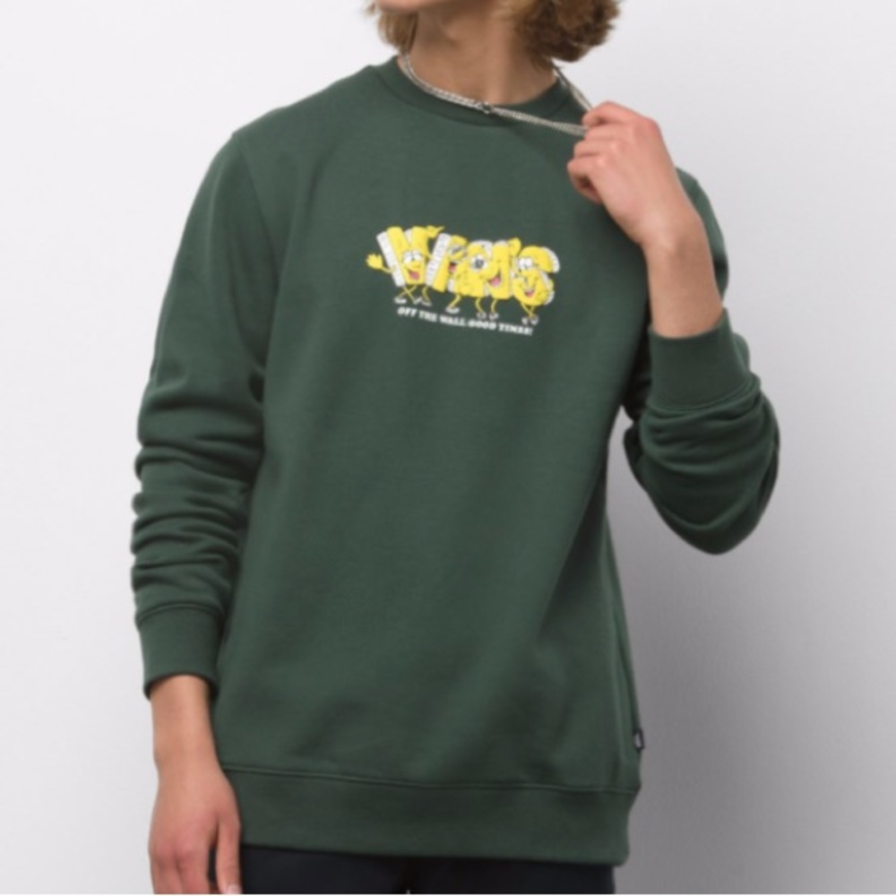 Vans mens crew neck sweatshirt